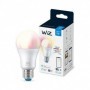 Bec LED RGB inteligent WiZ Connected Colors A60, Wi-Fi, E27, 8W (60W), 806 lm, lumina alba si color (2200-6500K), compatibil Goo