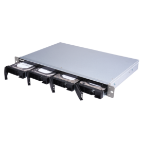 NAS QNAP 431XEU 4-Bay, CPU Annapurna Labs Alpine AL-314 1.7GHz Quad Core, 2GB DDR3 SODIMM (max. 8GB), 2.5/3.5 SATA 6Gbps HDD (ne