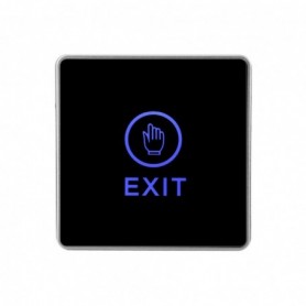 Buton de iesire cu touchscreen, aplicabil, ND-EB17-1 Iesire contact:NO/NC Icon: hand LED stare Bi-color: albastru- verde Materia