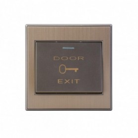 Buton de iesire, incastrabil, ND-EB02A-M Iesire contact: NO/NC luminade noapte Material: otel inoxidabil Dimensiuni: (L x W x H)