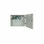 Sursa de alimentare pentru sisteme de detectie incendiu 24V/2A in cutie  metalica, loc pentru 2 acumulatori 12V/18A. Sursele sun