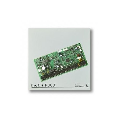Centrala de alarma Paradox Digiplex, 2x8 zone pe placa sau 192 zone adresabile si 8 partitii, 999 utilizatori, cutie inclusa