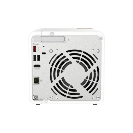 NAS QNAP 462 4-Bay, CPU Intel Celeron N5105/N5095 4-core/4-thread Processor, RAM 2GB DDR4 SODIMM (1 x 2GB), max. 16GB (2 DIMMs),
