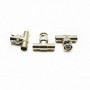 Conector BNC TATA la 2 X conectori BNC MAMA, LN-CTB03A, pachet 10bucati