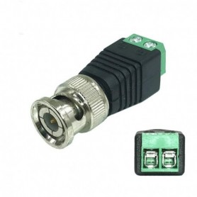 Conector BNC prindere cu surub LN-CT03G, pachet 10 bucati