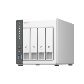 NAS QNAP 262 4-Bay, CPU ARM 2.0GHz Quad core, RAM 4GB, HDD 2.5"/3.5" SATA 6Gbps (neincluse), LAN: 1 x 2.5GbE + 1 x GbE, USB3.2 G
