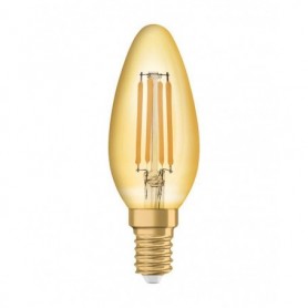 Bec LED Osram Vintage 1906 CLAS B, E14, 4W (35W), 410 lm, lumina calda(2400K), cu filament