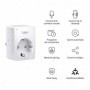 TP-LINK TAPO P100M Mini priză Wi-Fi smart, compatibilă cu Matter, WIFI Protocol: IEEE 802.11b/g/n, Bluetooth, 2.4Ghz, Dimensiuni