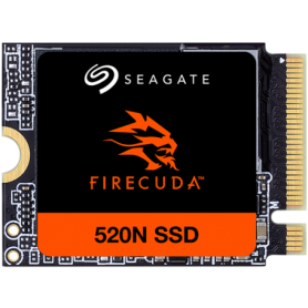 SSD SEAGATE FireCuda 520N 2.048TB M.2 2230-S2 PCIe Gen4 x4 NVMe 1.4, 3D TLC, Read/Write: 5000/3200 MBps, IOPS 480K/750K, Rescue 