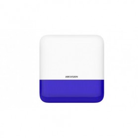 Sirene de exterior wireless AXPRO Hikvision DS-PS1-E-WE(Blue Indicator), frecventa de operare: 868 MHz, comunicare bidirectional