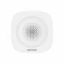 Sirena interior wireless AX PRO Hikvision DS-PS1-I-WE(Red Indicator) 868MHz two-way Tri-X wireless technology, distanta comunica