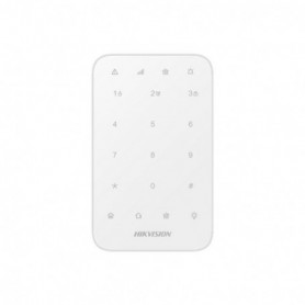Tastatura wireless AX PRO Hikvision DS-PK1-E-WE, 868MHz two-way Tri-X wireless technology distanta comunicare RF : 1200min camp 