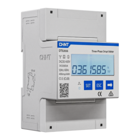 Controler solar cu masurare bidirectionala, nJoy Smart Meter trifazic ,Ecran LCD, Instalare pe sina tip DIN