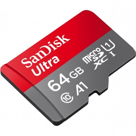 Card de Memorie MicroSDXC SanDisk Extreme, 64GB, Clasa 10, R/W speed: up to 100MB/s/, 90MB/s, include adaptor SD (pentru telefon