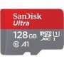 Card de Memorie MicroSDXC SanDisk Ultra, 128GB, Clasa 10, R/W speed: up to 100MB/s/, 90MB/s, include adaptor SD (pentru telefon)
