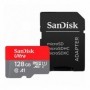 Card de Memorie MicroSDXC SanDisk Ultra, 128GB, Clasa 10, R/W speed: up to 100MB/s/, 90MB/s, include adaptor SD (pentru telefon)
