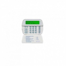 Tastatura LCD cu caractere alfanumerice, DSC PK 5500, 5 taste programabile, 1 zona tastatura/1 iesire PGM, Compatibila cu centra