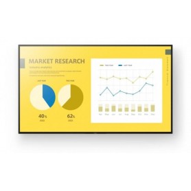 Monitor signage Sony EZ20L, 65", 350nit, 16/7, UHD, D-LED, 9ms, contrast static 5000:1, mătuire 2%, stocare 16GB. Wi-Fi Direct, 