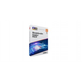 Licenta retail Bitdefender Family Pack - protectie anti-malwarecompleta pentru toata familia, disponibila pentru Windows, macOS,