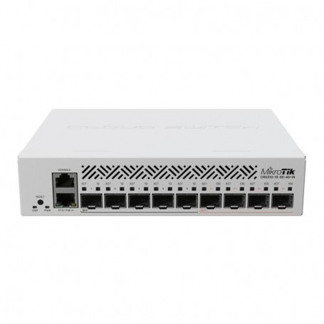 MIKROTIK 1G 5S 4S+ INDOOR SWITCH POE, CRS310-1G-5S-4S+IN, Procesor: 800 MHz, licenta Router OS 5, 256MB RAM, 16MB Flash, Interfa