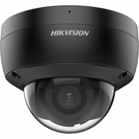 Camera de supraveghere IP Dome 6MP Hikvision DS-2CD2166G2-ISU(2.8MM) (C)/BK, lentila fixa: 2.8mm, iluminare min: Color: 0.003 Lu