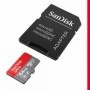 Card de Memorie MicroSDXC SanDisk Extreme, 64GB, Clasa 10, R/W speed: up to 100MB/s/, 90MB/s, include adaptor SD (pentru telefon