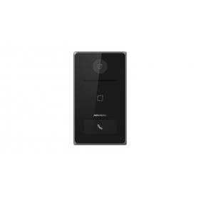 Post de exterior videointerfon IP Hikvision DS-KV6133-ME1 WIFI 1 x buton de apelare( pentru o singura familie- permite apelarea 