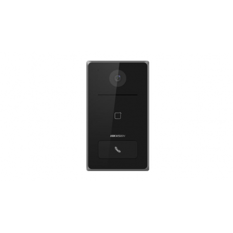 Post de exterior videointerfon IP Hikvision DS-KV6133-ME1 WIFI 1 x buton de apelare( pentru o singura familie- permite apelarea 