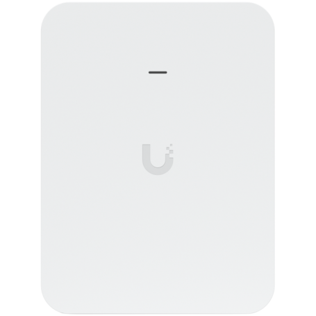 Ubiquiti U7-Pro-Wall mounted WiFi 7 AP with 6 spatial streams and 6 GHz support tailored for home builders with seamless install