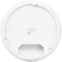 Ubiquiti U7-Pro-Max Ceiling-mounted WiFi 7 AP with 8 spatial streams, 6 GHz support, and a dedicated spectral scanning engine fo