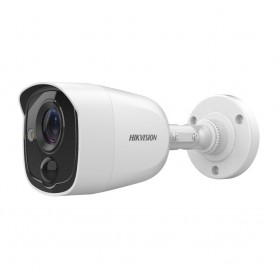 Camera supraveghere TurboHD Hikvision DS-2CE11H0T-PIRLPO 5MP 2.8mm detectie PIR IR 20M