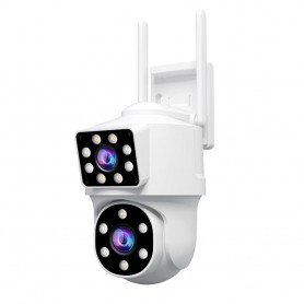 Camera Supraveghere Wireless 2MP full HD Lentila Duala Pan/Tilt Audio Card SriHome SH063