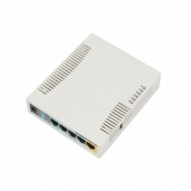 WIRELESS ACCESS POINT MIKROTIK RB951UI-2HND, 5xLAN Fast Ethernet ,1xUSB2.0, PASSIVE POE IN/OUT