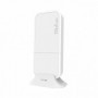 Mikrotik wAP R weatherproof 2.4Ghz wireless access point with a miniPCI-e slot, RBWAPR-2ND, 1* 10/100 Ethernet ports, 1* CPU cor