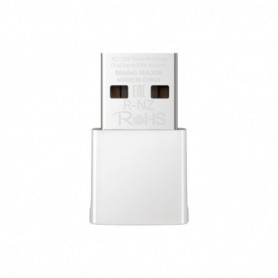 AC1300 Nano Wireless Dual Band USB Adapter SPEED: 400 Mbps at 2.4 GHz + 867 Mbps at 5 GHz SPEC: Internal Antennas, USB 2.0 FEATU