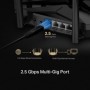 Mercusys MR90X Dual-Band WiFi 6 Router (AX6000), Standarde wireless: Wi-Fi 802.11ax/ac/a/b/g/n , Viteza wireless:  4804 Mbps (5 