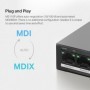 MERCUSYS DESKTOP SWITCH 10PORT MS110P POE, Interfata:  10× 10/100 Mbps, Standarde si protocoale:  IEEE 802.3x Flow Control, Dime