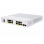 Switch  CISCO CBS350-16FP-2G, 16 PORTURI 10/100/1000, 2 x SFP, POE 240w, Buffer: 1.5 Mb, Flash 256Mb, CPU: 800 MHz ARM , DRAM: 5