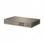 IP-COM switch G1110P-8-150W, 8-Port Gigabit + 2SFP, POE, Standarde: IEEE 802.3, IEEE 802.3u, IEEE 802.3ab, IEEE 802.3x, IEEE 802