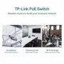 "28-Port Gigabit Easy Smart Switch with 24-Port PoE+ PORT: 24× Gigabit PoE+ Ports, 2× Gigabit Non-PoE Ports, 2×  Gigabit SFP Slo