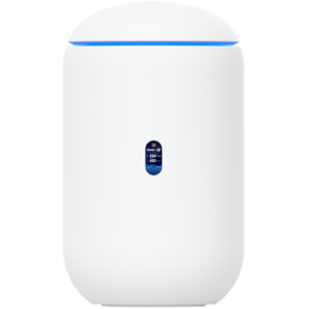 Ubiquiti UniFi UDR7-EU Dream Router 7 Desktop 10G Cloud Gateway with integrated WiFi 7, PoE switch, microSD storage, and full Un