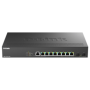 Switch D-Link DMS-1250-10SP , 8 porturi Gigabit, 2 porturi SFP+, Protocol 802.1D STP 802.1s MSTP 802.1w RSTP, rackabil