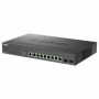 Switch D-Link DMS-1250-10SP , 8 porturi Gigabit, 2 porturi SFP+, Protocol 802.1D STP 802.1s MSTP 802.1w RSTP, rackabil