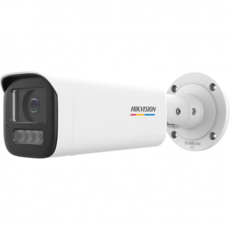 Camera de supraveghere IP Bullet 4MP ColorVu Hikvision DS-2CD1B47G2H- LIUF(4MM), lentila fixa 4mm, iluminare: Color: 0.0005 Lux 