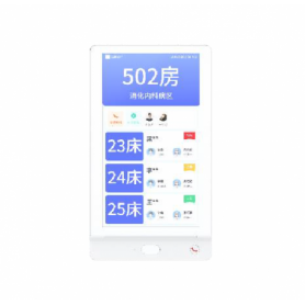 Display pentru usa intrare in salon Hikvision DS-KHD9800-W 1. Dimensiune ecran: 15.6 - inch IPS touch screen 2. Sistem de operar