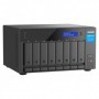 NAS QNAP H874 8-Bay, CPU Intel® Core™ i7 12-core 20-thread Processor, RAM 32GB (2x 16GB) DDR4 SODIMM (Max. 64GB), 8 x 2.5"/3.5" 