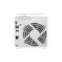 NAS QNAP 462 4-Bay, CPU Intel Celeron N5105/N5095 4-core/4-thread Processor, RAM 4 GB DDR4 (onboard, not expandable), HDD 2.5" &