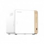 NAS QNAP 462 4-Bay, CPU Intel Celeron N5105/N5095 4-core/4-thread Processor, RAM 4 GB DDR4 (onboard, not expandable), HDD 2.5" &
