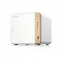 NAS QNAP 462 4-Bay, CPU Intel Celeron N5105/N5095 4-core/4-thread Processor, RAM 4 GB DDR4 (onboard, not expandable), HDD 2.5" &
