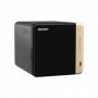 NAS QNAP 464 4-Bay, CPU Intel Celeron N5105/N5095 4-core/4-thread Processor, RAM 8 GB DDR4 (onboard, not expandable), HDD 4 x 2.